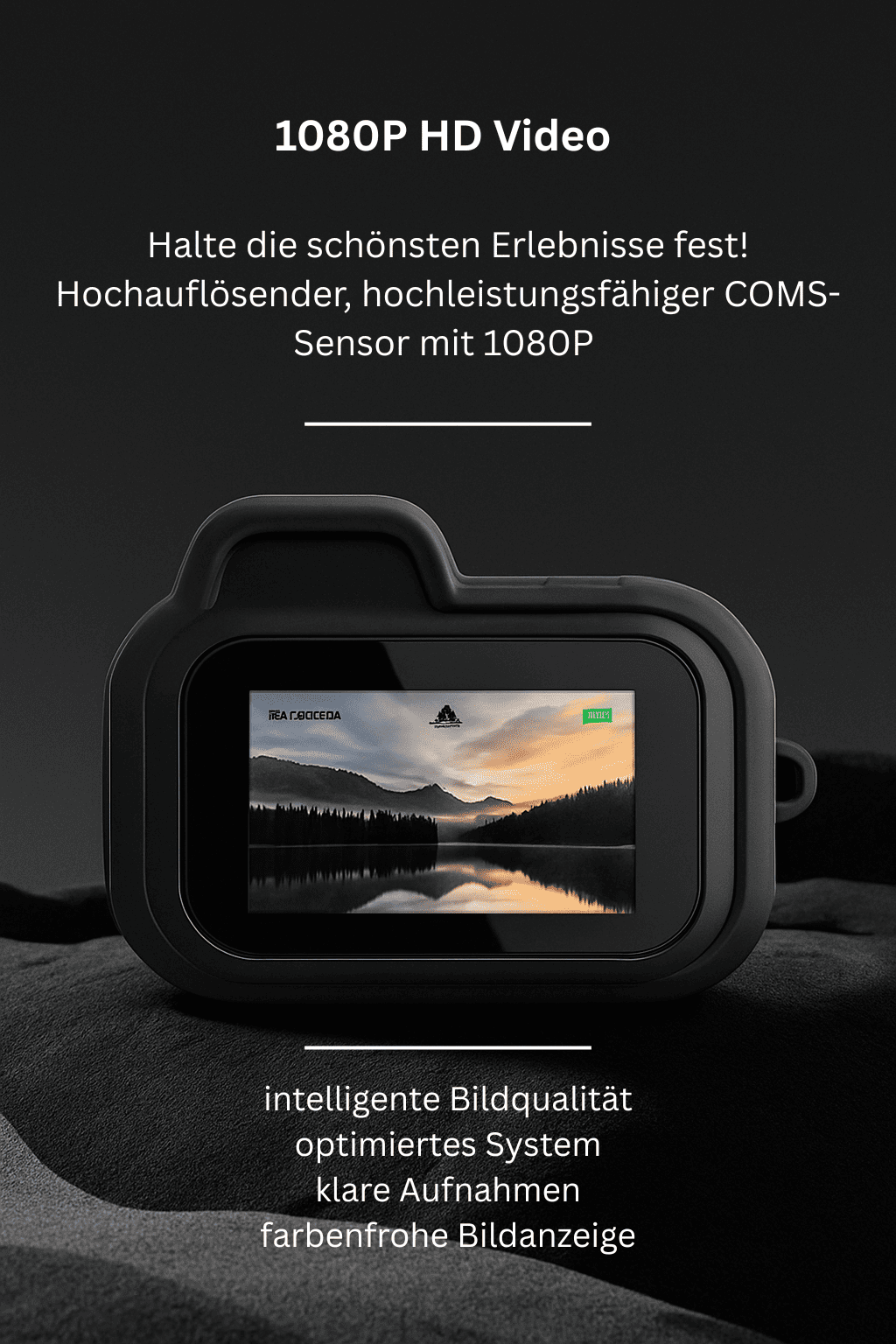 Mini Retro Kamera - einzigartige Bilder & Videos mit Charakter