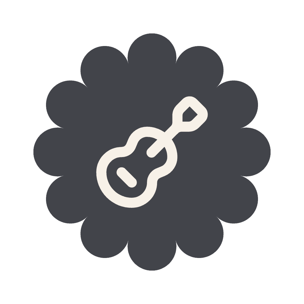 musique - Nestora Cloud-shaped background with a white chain-link icon, symbolizing a cloud link or connection.